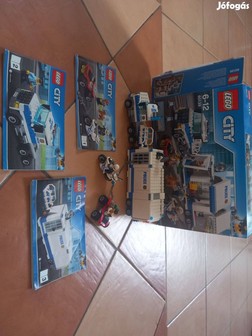 Lego city 60139 Mobil rendőrparancsnoki központ