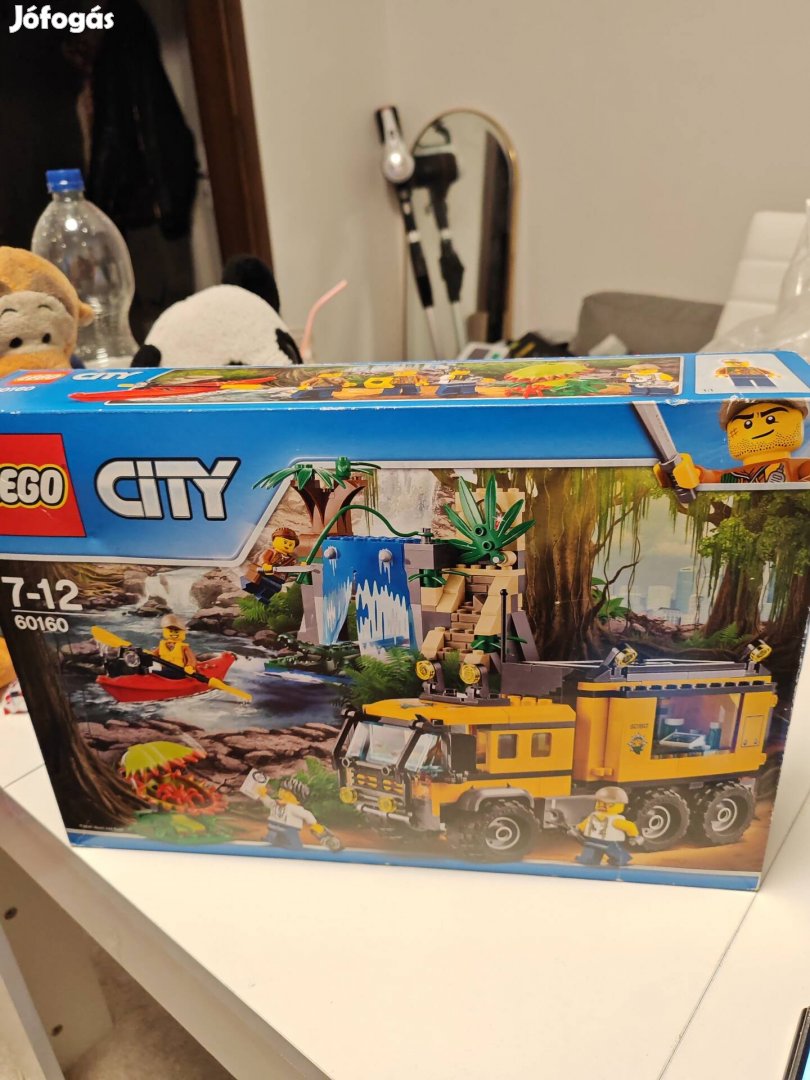 Lego city 60160 dzsungel kutatás original bontatlan készlet 