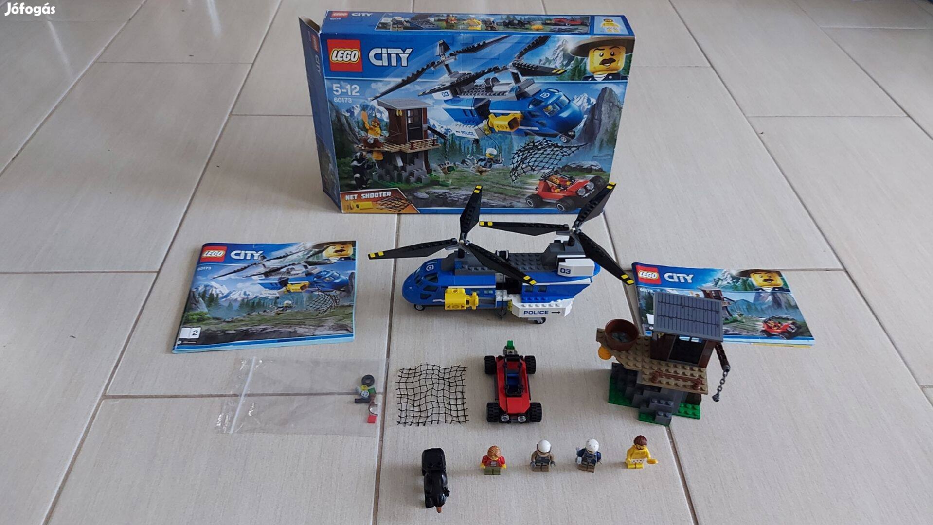 Lego city 60173 hegyi letartóztatás