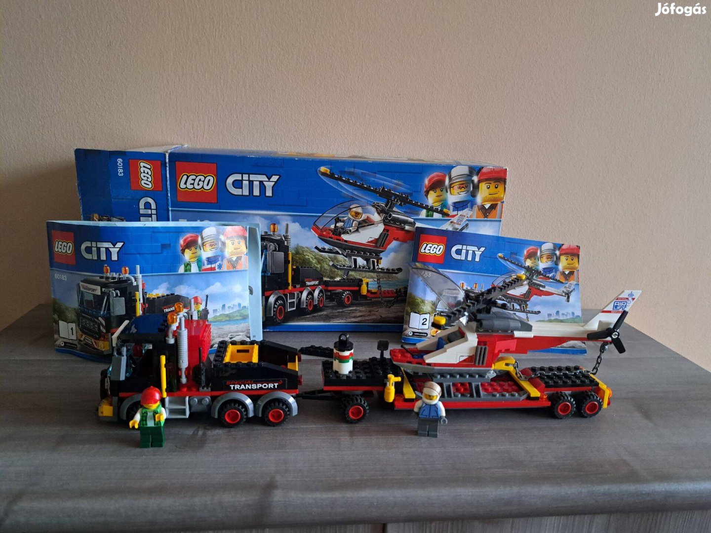 Lego city 60183 Nehéz teherszállító vontató