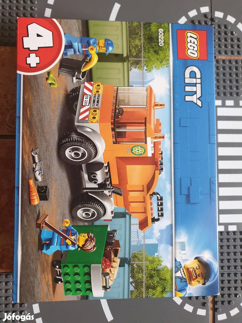 Lego city 60220 kukásautó új, bontatlan Gyereknap