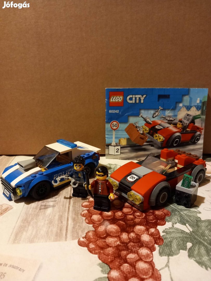 Lego city 60242 letartóztatás az országúton