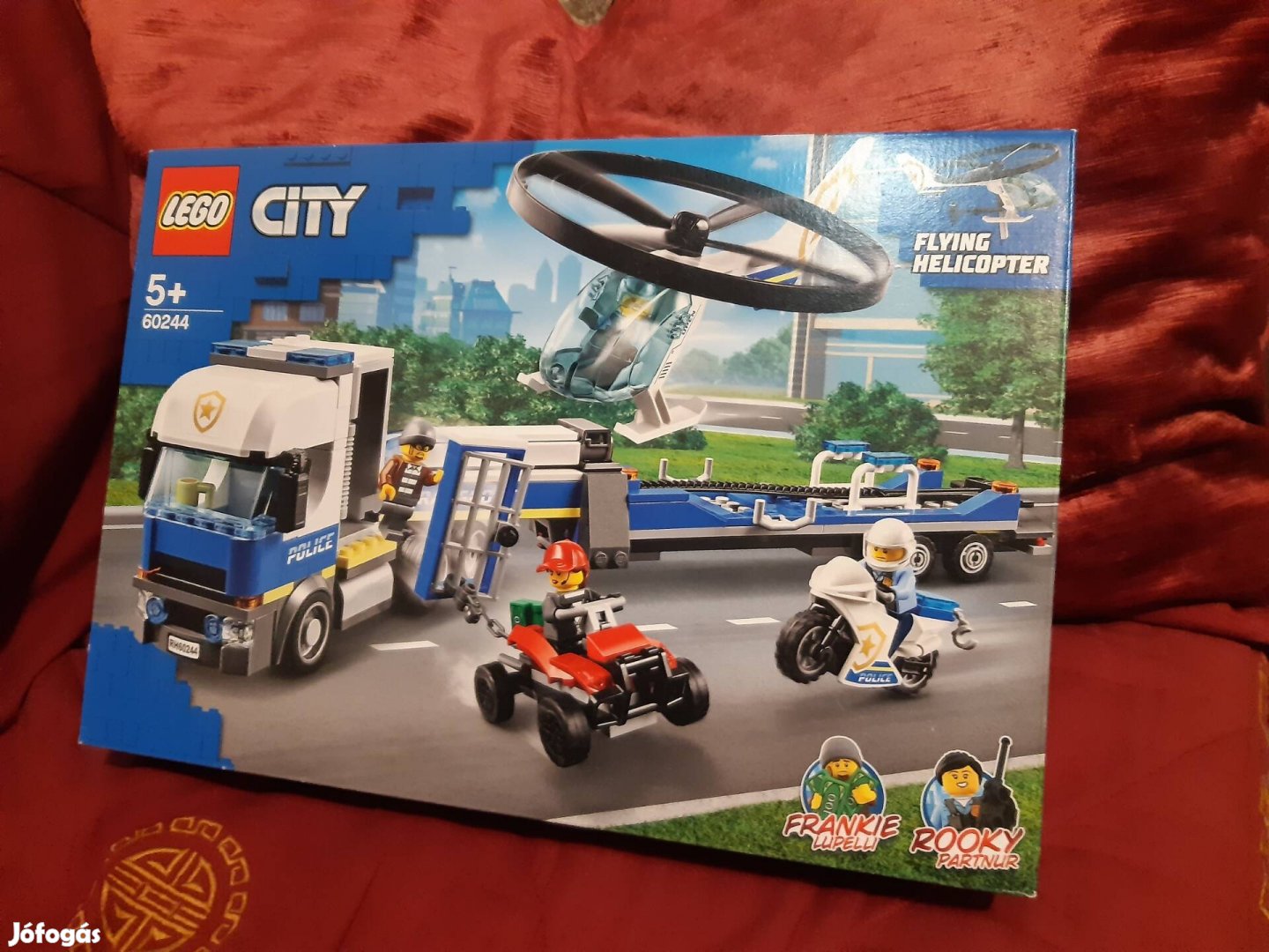 Lego city 60244, rendőrség, új, bontatlan