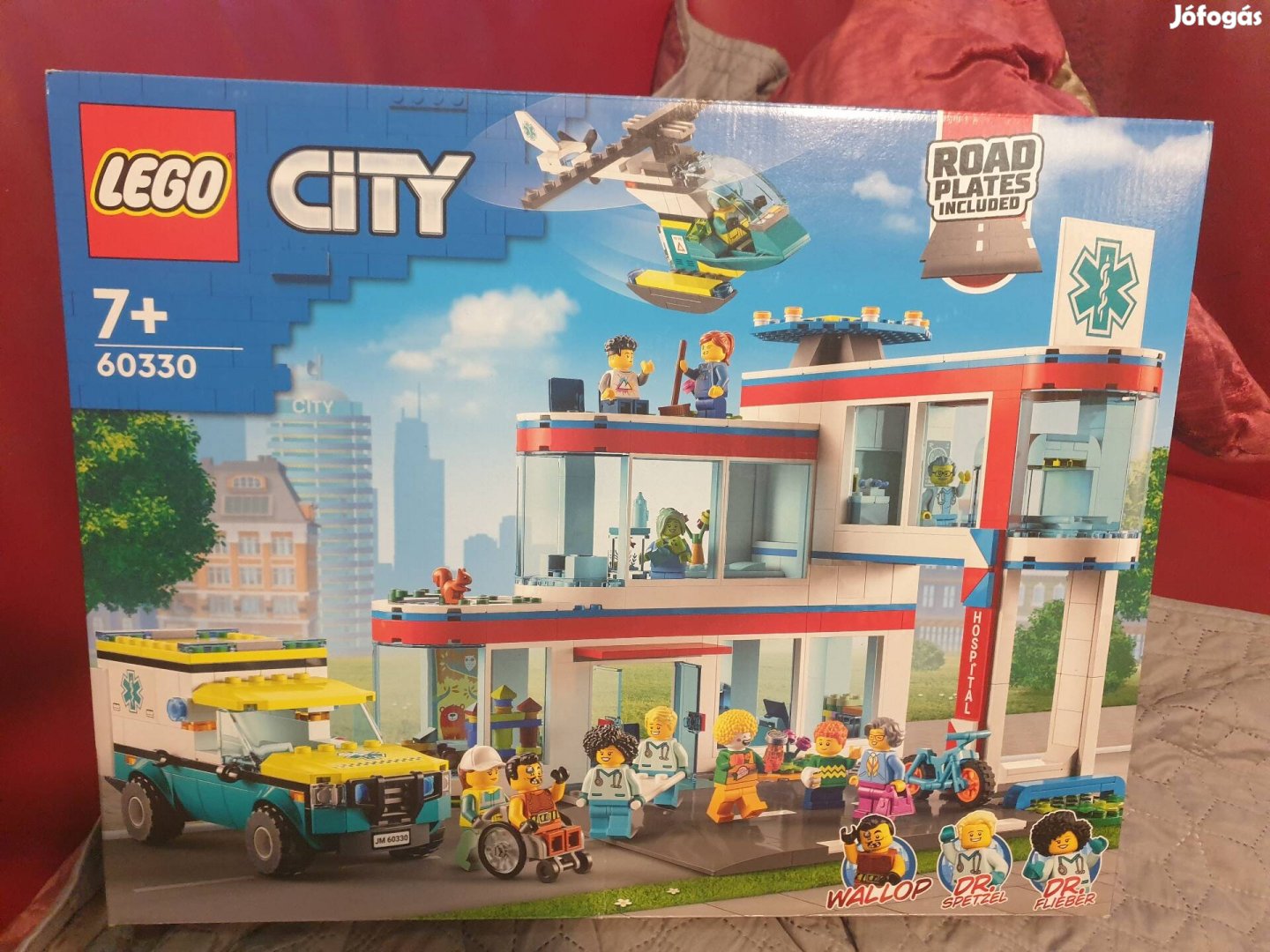 Lego city 60330 kórház új, bontatlan