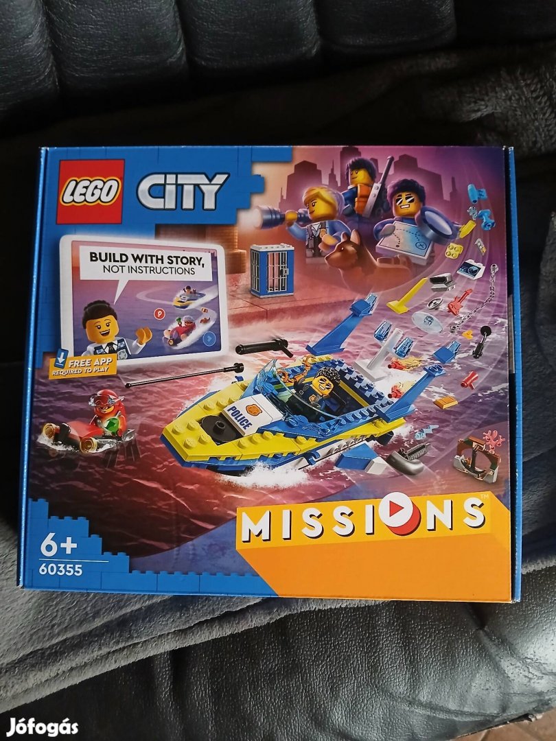 Lego city 60355 vizirendőrség új bontatlan