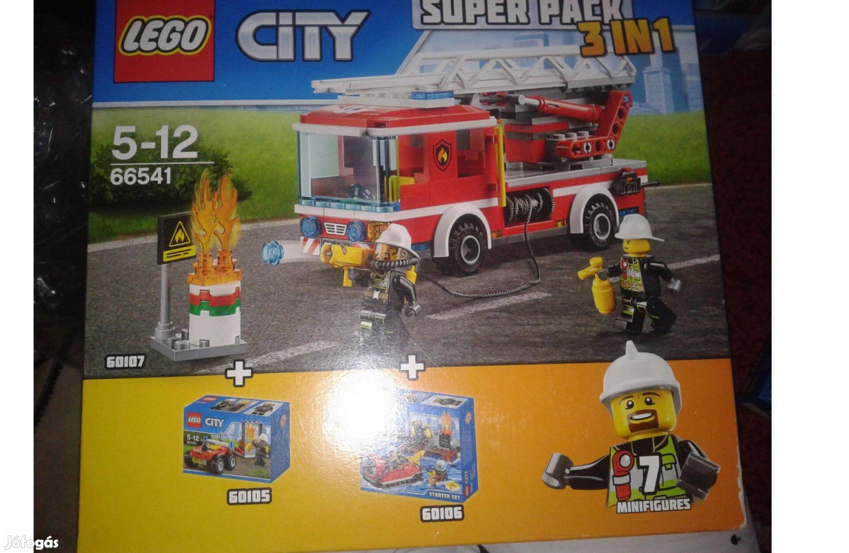 Lego city 66541 3in1 ben Tűzoltóság Super Pack