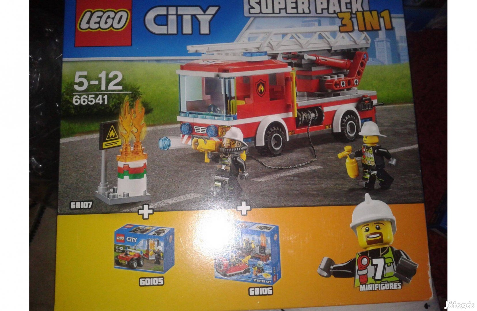 Lego city 66541 3in1 ben Tűzoltóság Super Pack