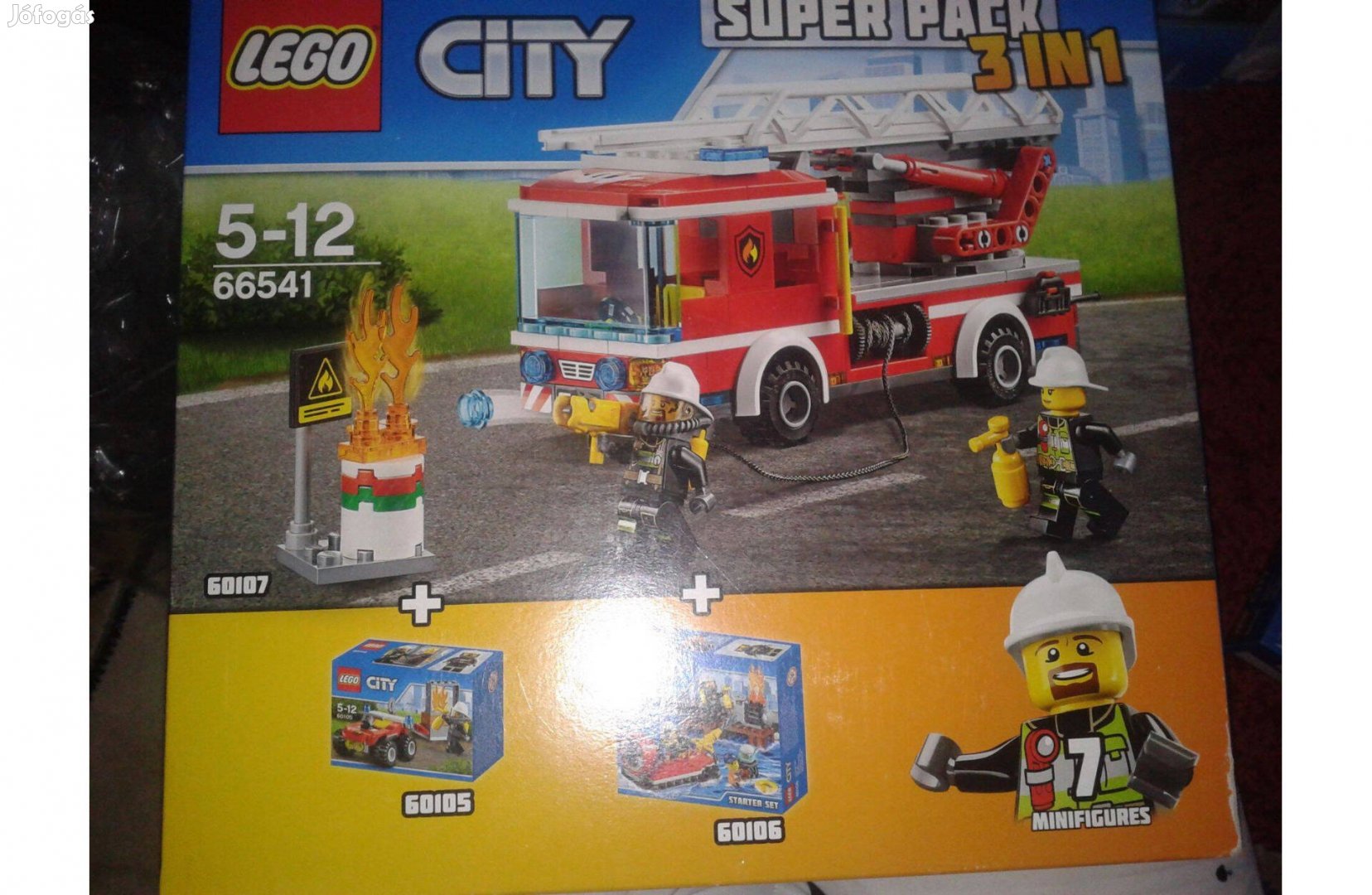 Lego city 66541 3in1 ben Tűzoltóság Super Pack