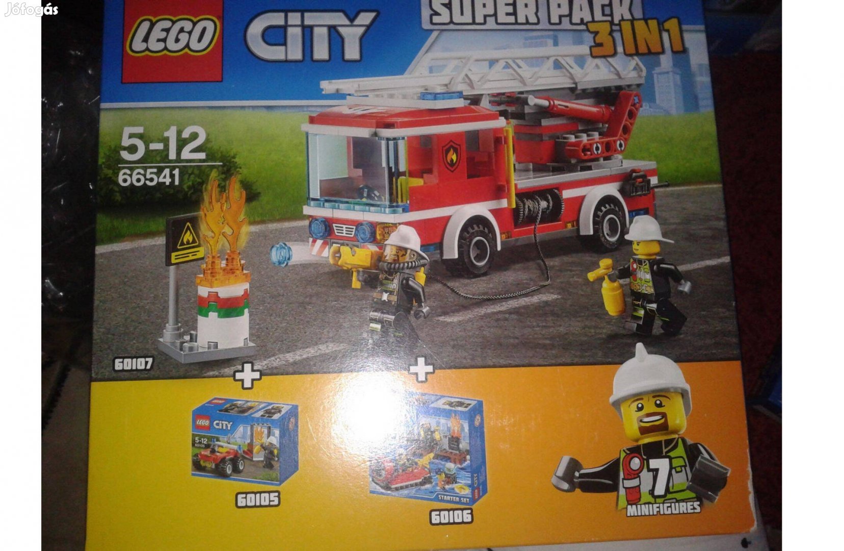 Lego city 66541 3in1 ben Tűzoltóság Super Pack