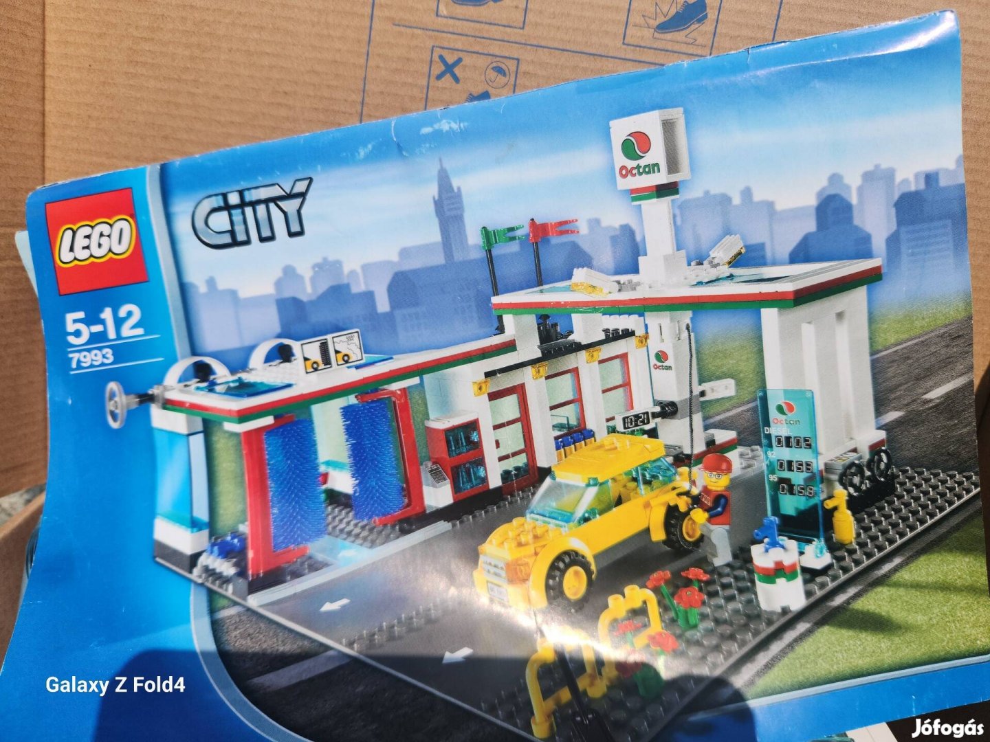 Lego city 7993 Mol benzinkut mosó 