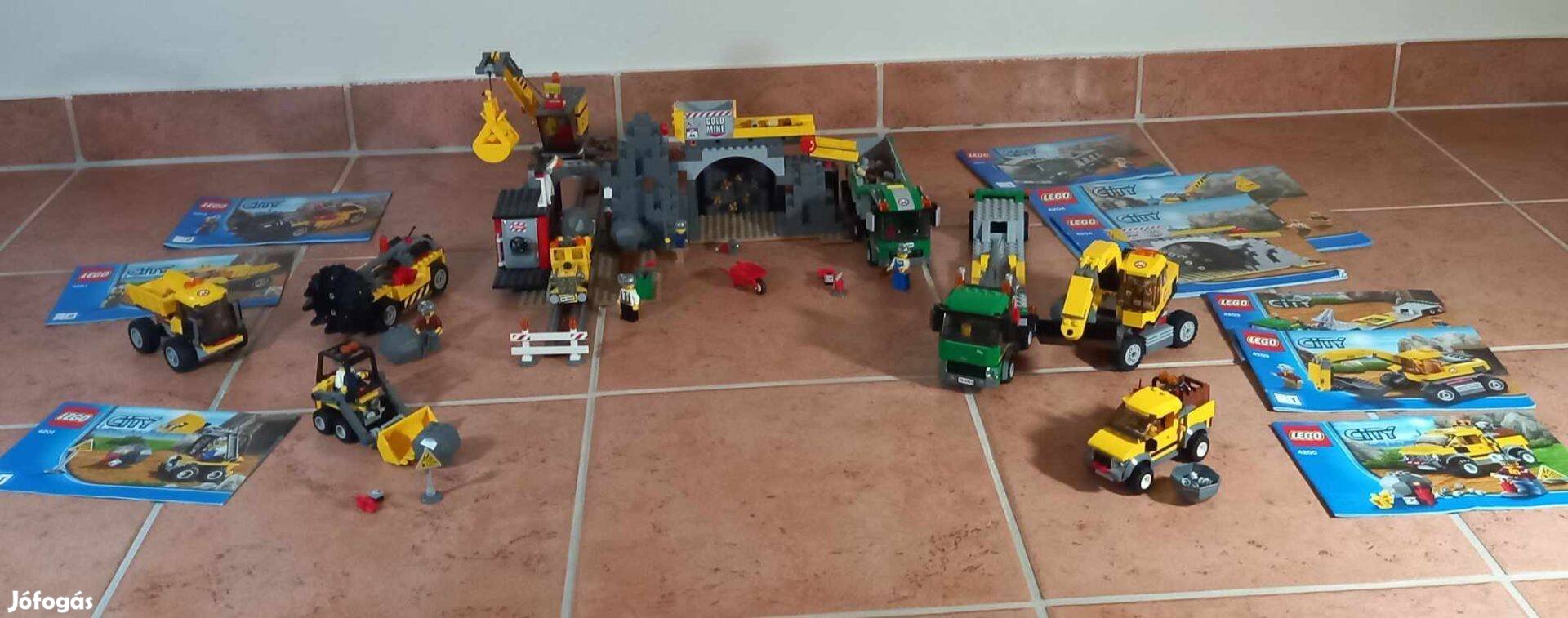 Lego city bánya modellek