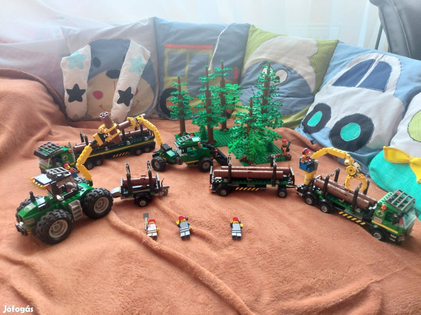 Lego city fakitermelő és szállító szettek (60021,60181) + Moc, ajándek