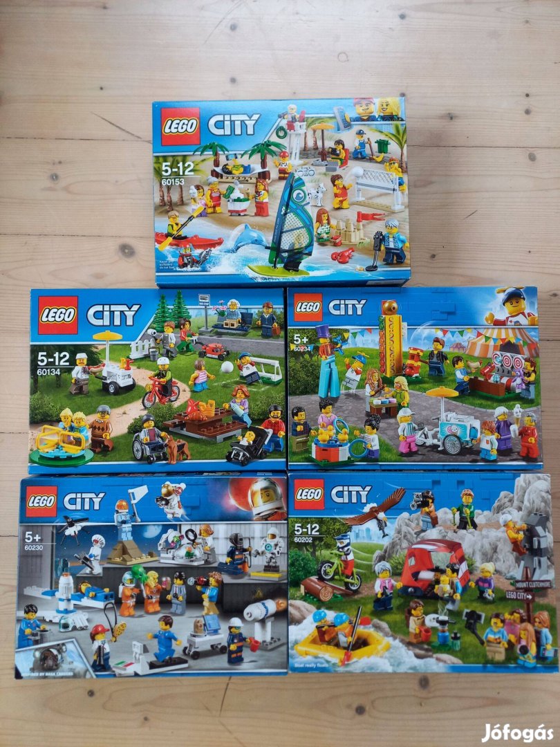 Lego city figurák - Új, bontatlan 60134 60153 60202 60230 60234