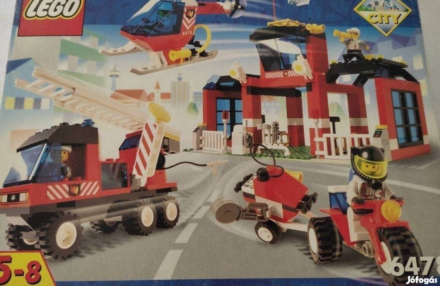 Lego city fire - tűzoltó állomás 6478