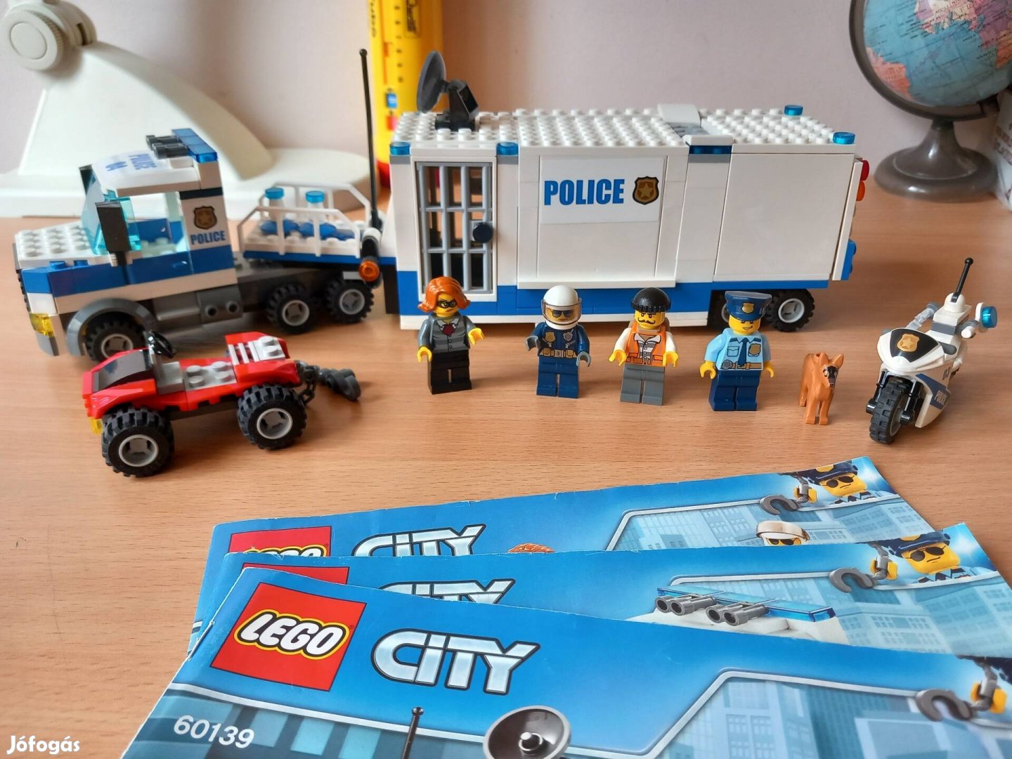 Lego city mobil rendőrparancsnoki központ