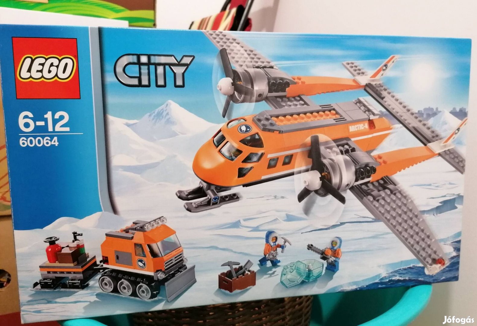 Lego city sarki szállító repülőgép készlet, 60064