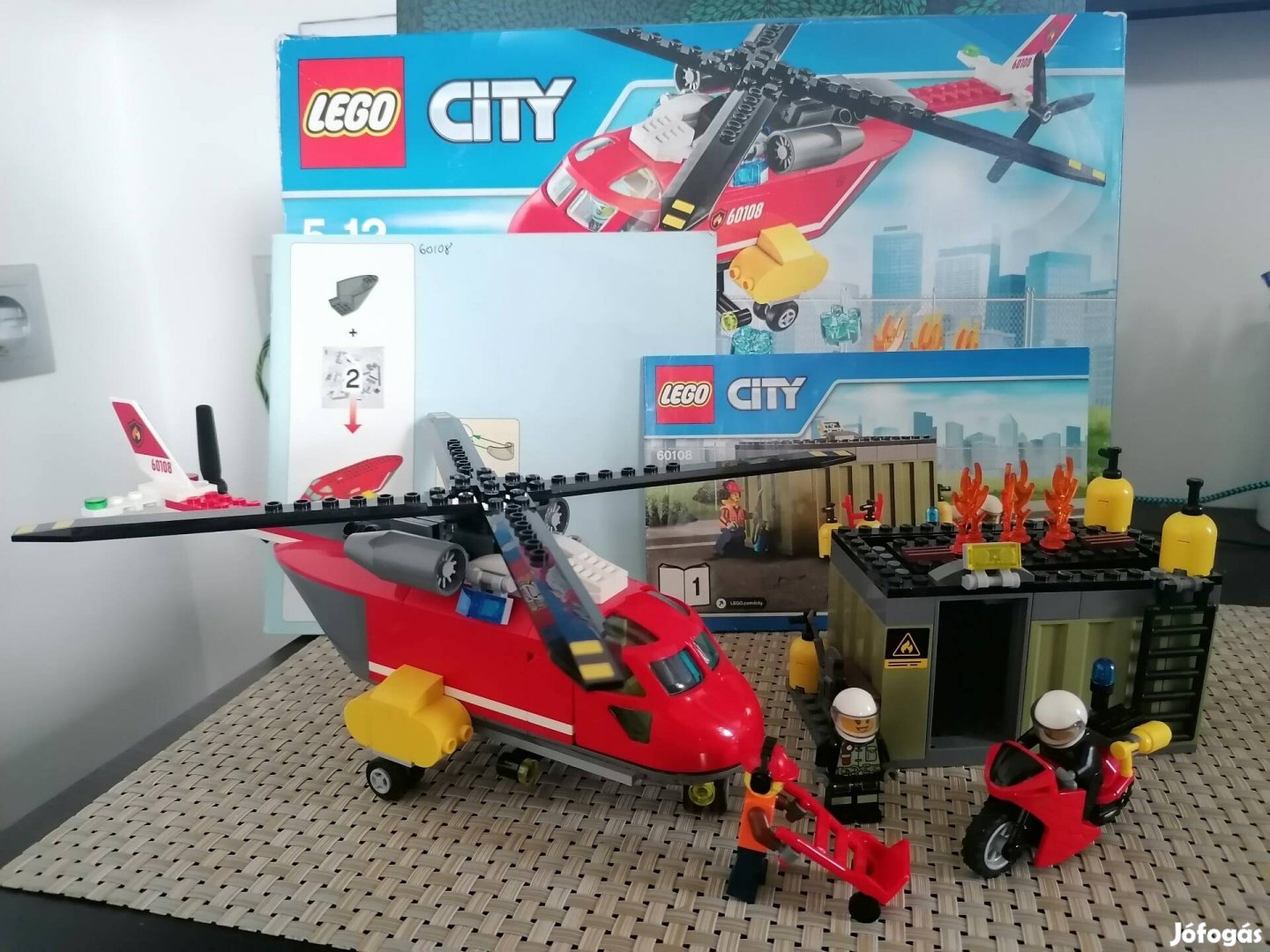 Lego city sürgősségi tűzoltó egység, 60108