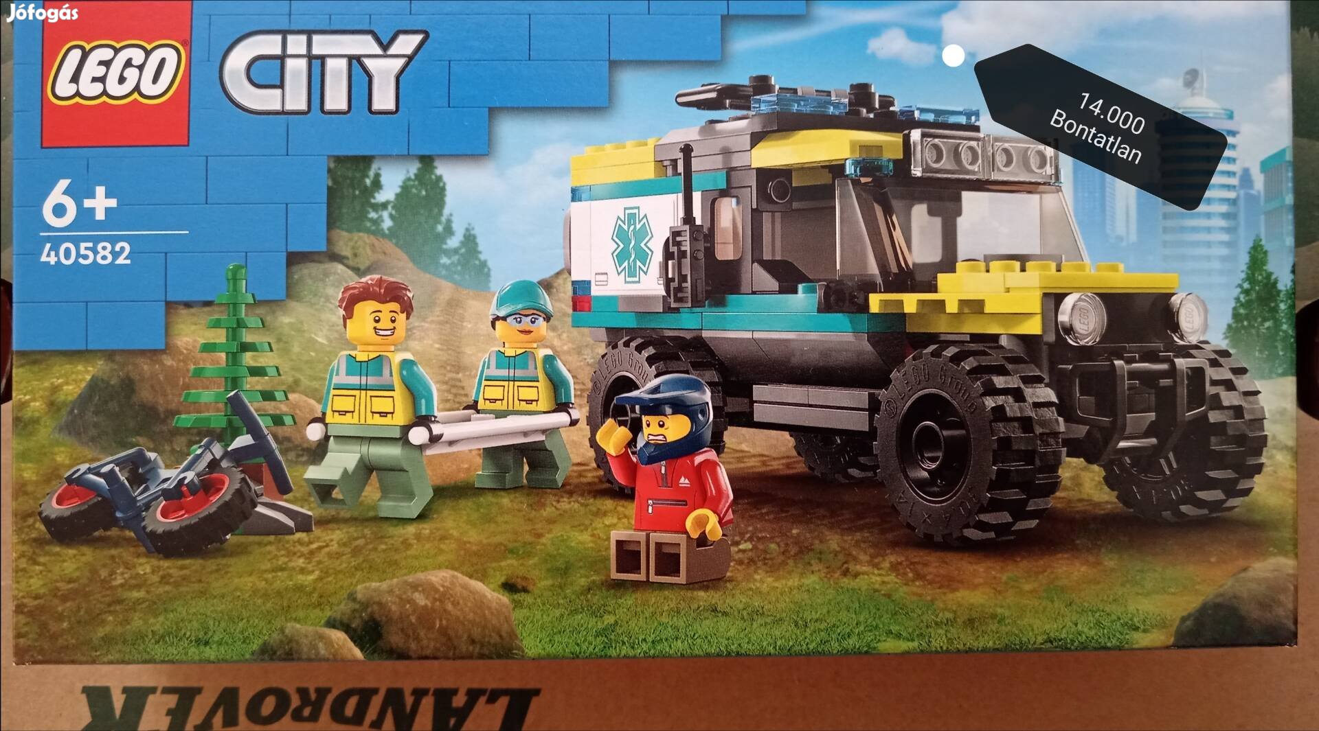Lego city terepjáró mentő autó 40582