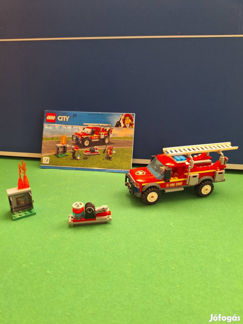Lego city tűzoltó  parancsnoki  rohamkocsi 