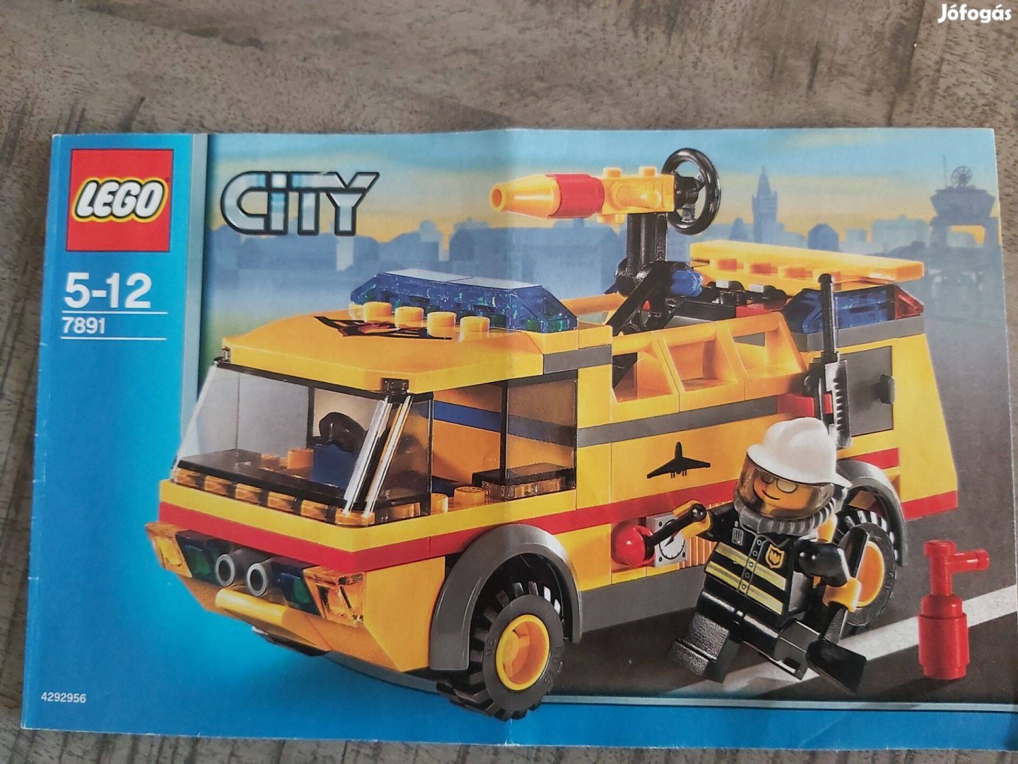 Lego city tűzoltóautó