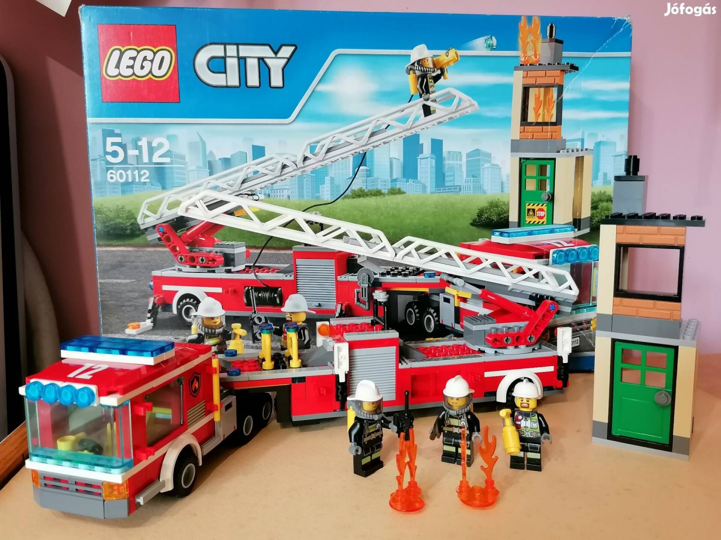 Lego city tűzoltóautó, 60112