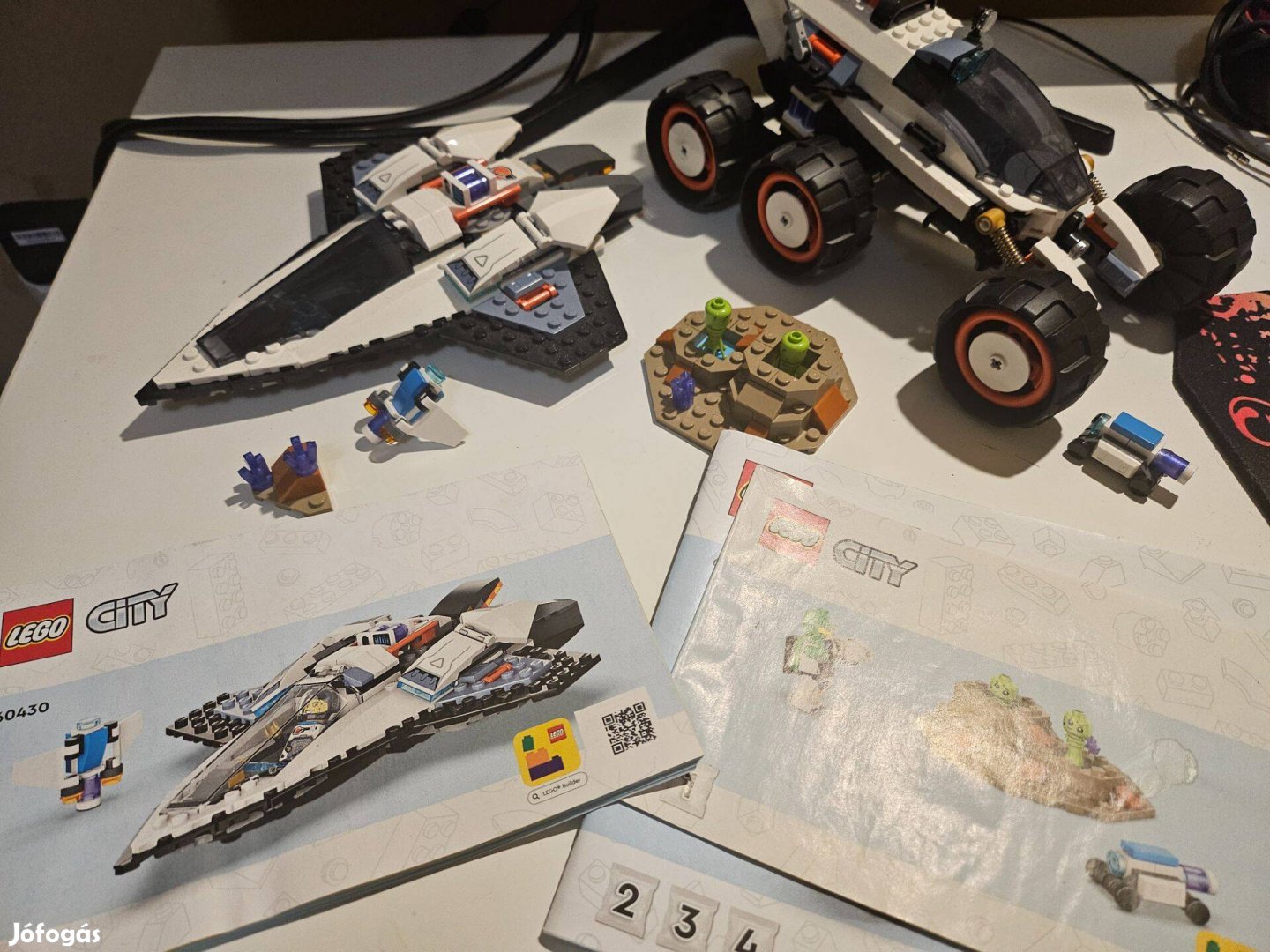 Lego city űrhajo és űr felfedező járgány