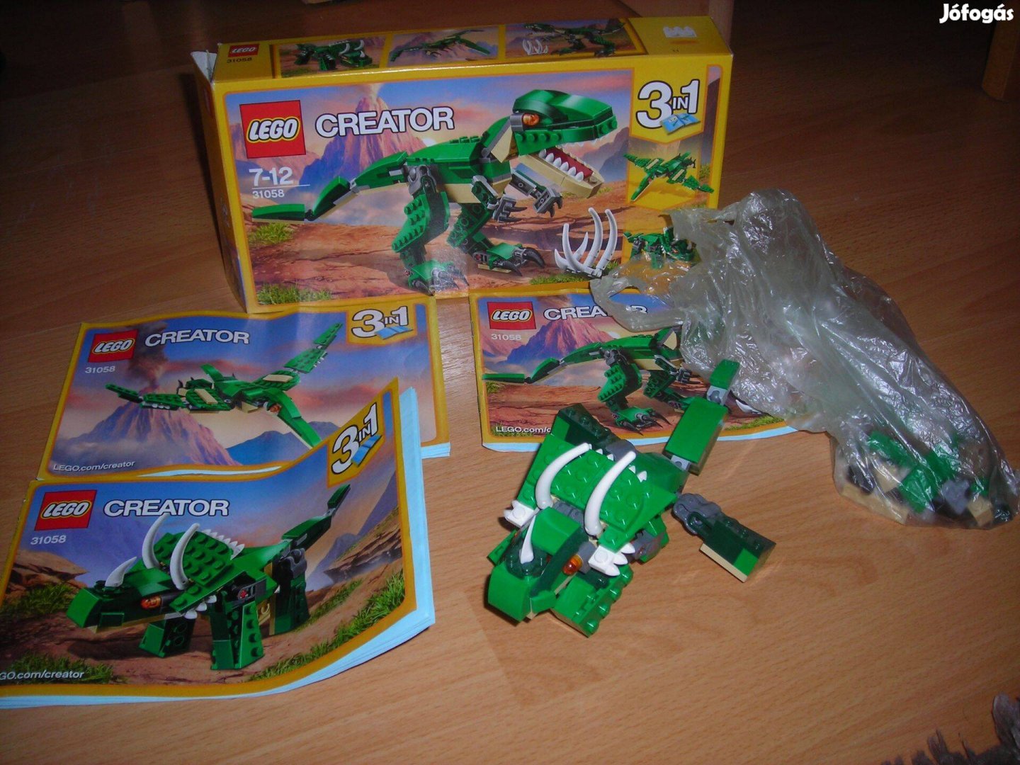 Lego creator 3 in 1 31058 Hatalmas dinoszaurusz