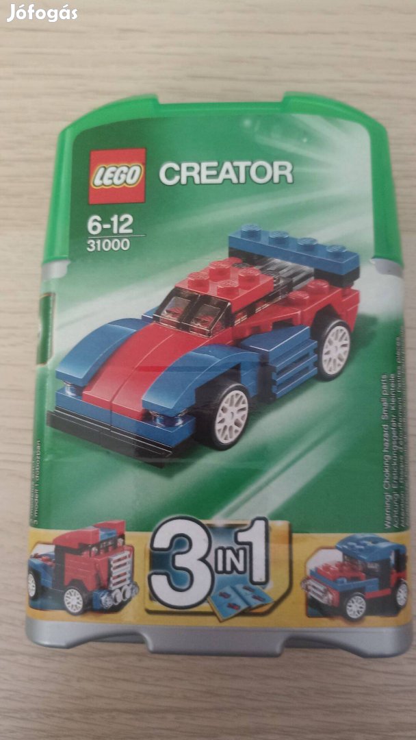 Lego creator 3in1, vadonatúj , bontatlan, 6-12 korig