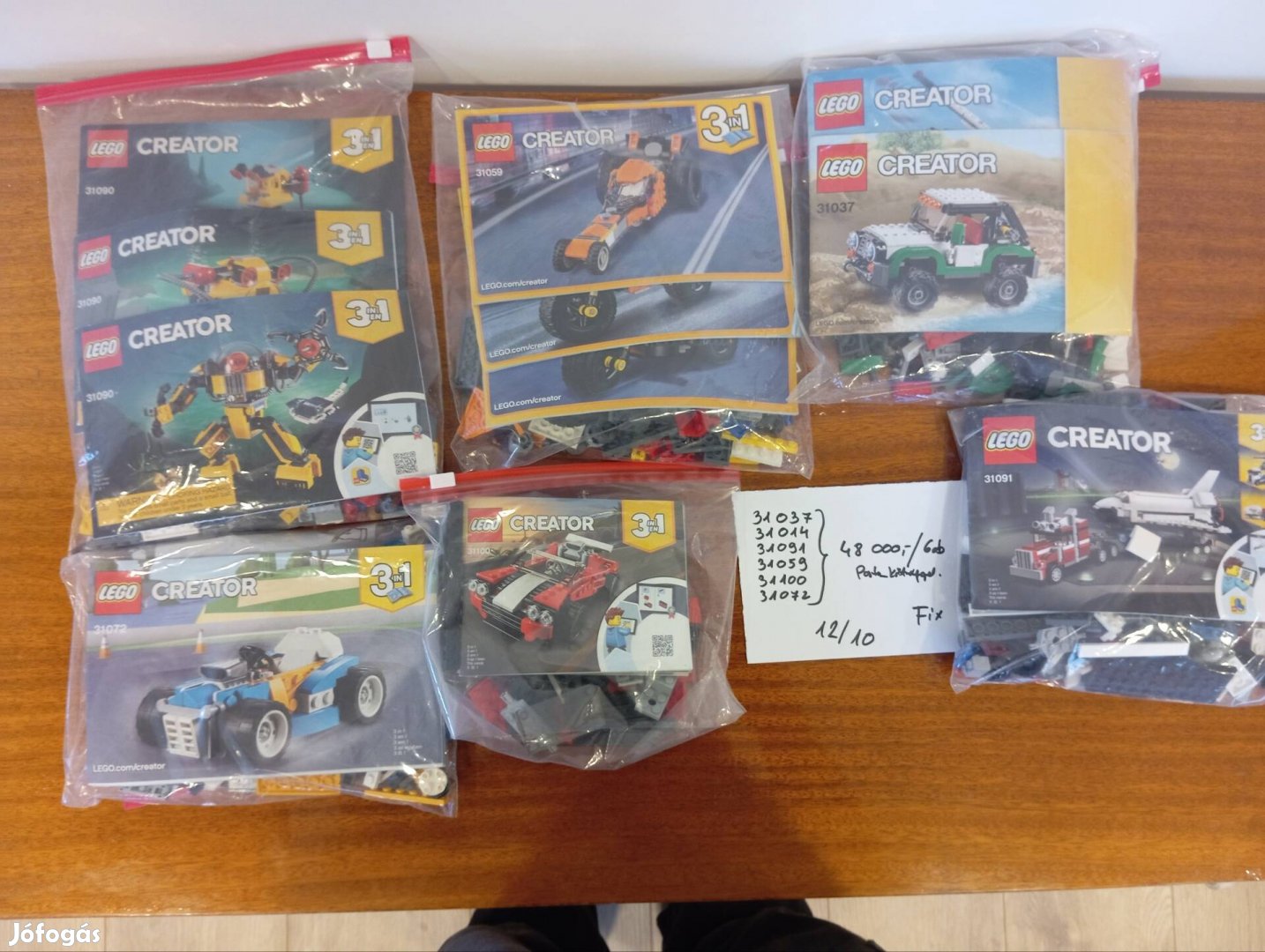 Legó creator szett 310373101431091310593110031072