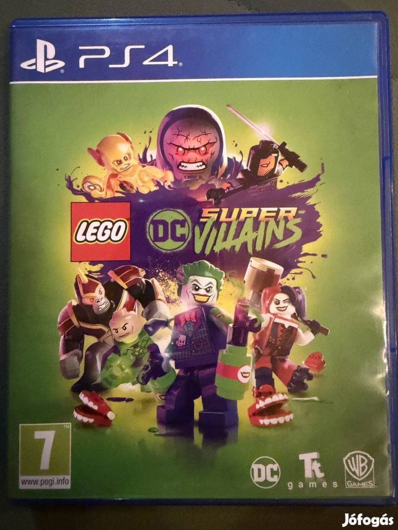 Lego dc villains ps4 játék