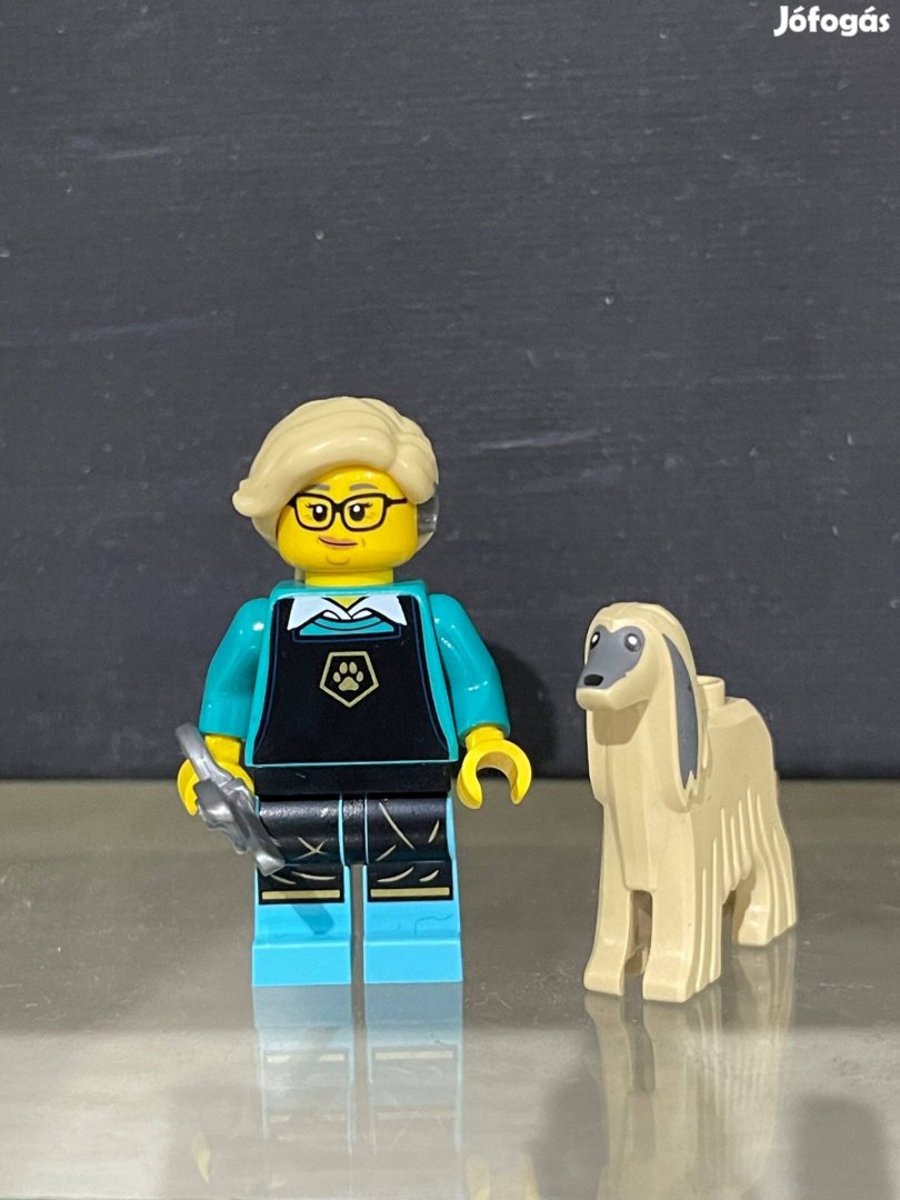 Lego dog groomer gyűjthető minifigura