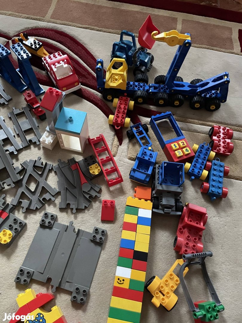 Lego dupla csomag.  Vegyes. Sok. Sín stb