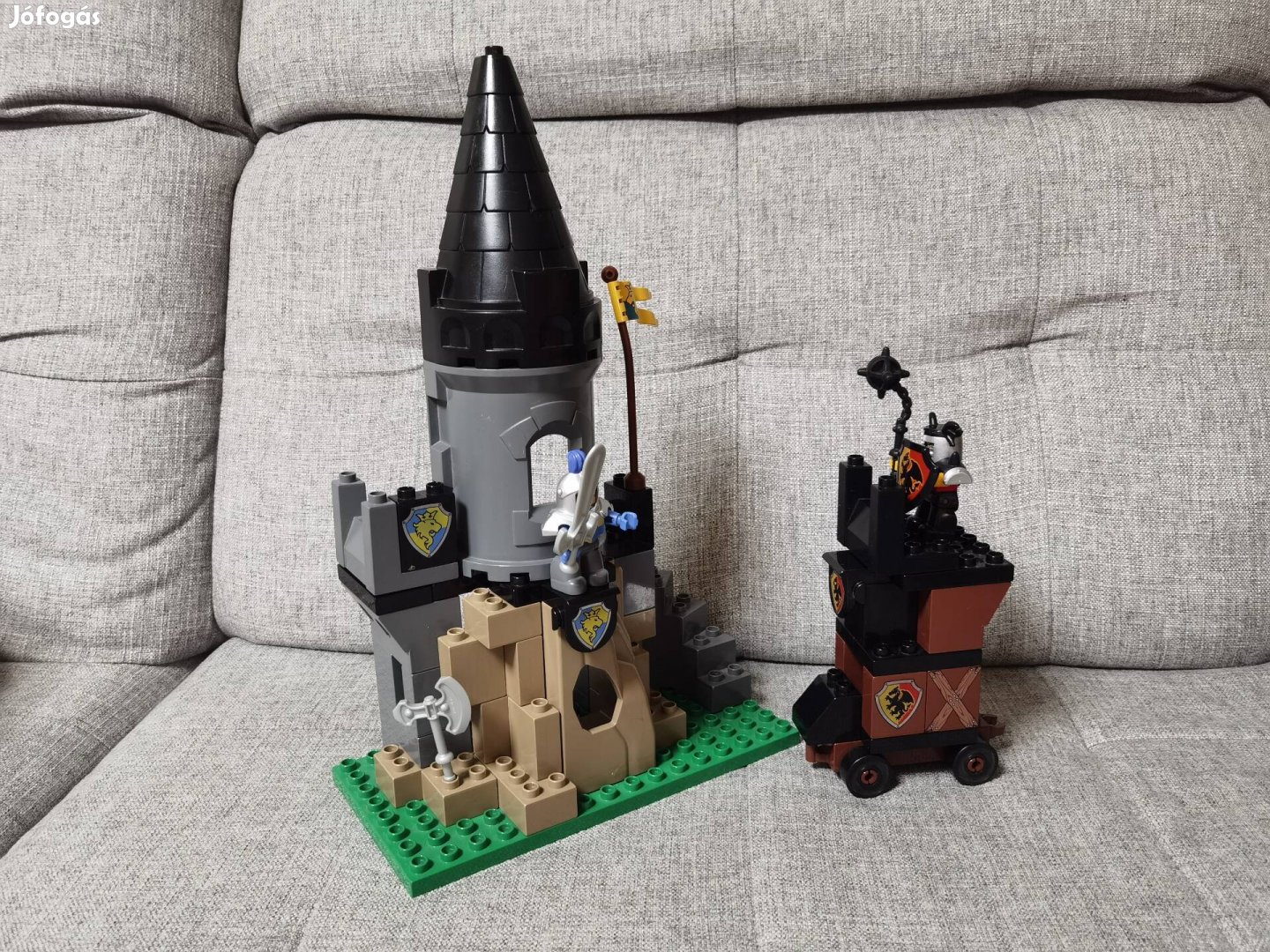 Lego duplo 4779 védőbástya lovag kastély ritkaság 