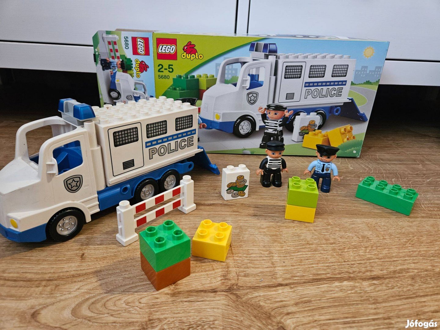 Lego duplo 5680 rendőrségi teherautó