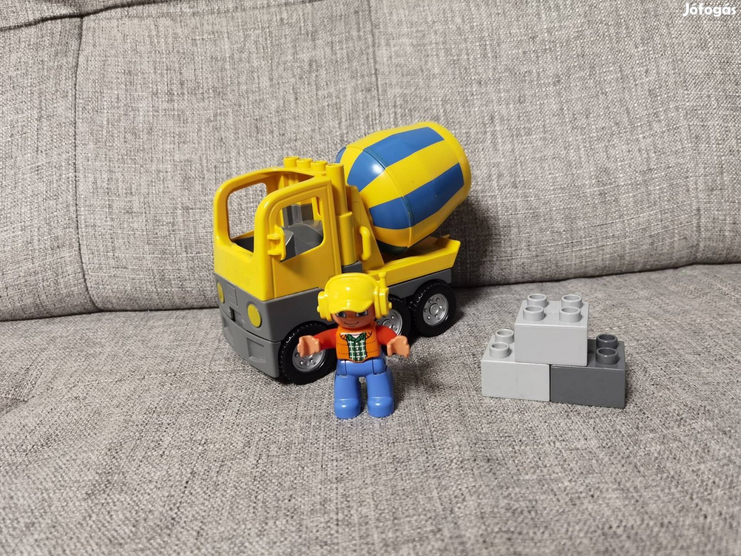 Lego duplo betonkeverő jármű szett 4976