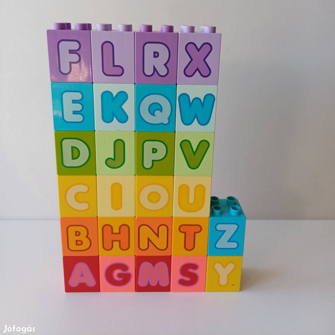 Lego duplo betűk 26 db