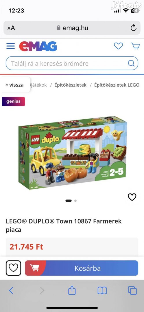 Lego duplo farmerek piaca