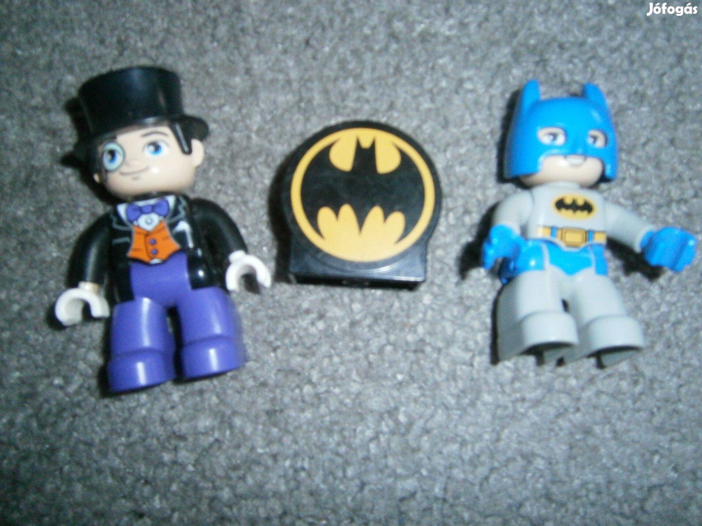 Lego duplo figura Batman és Pingvinúr