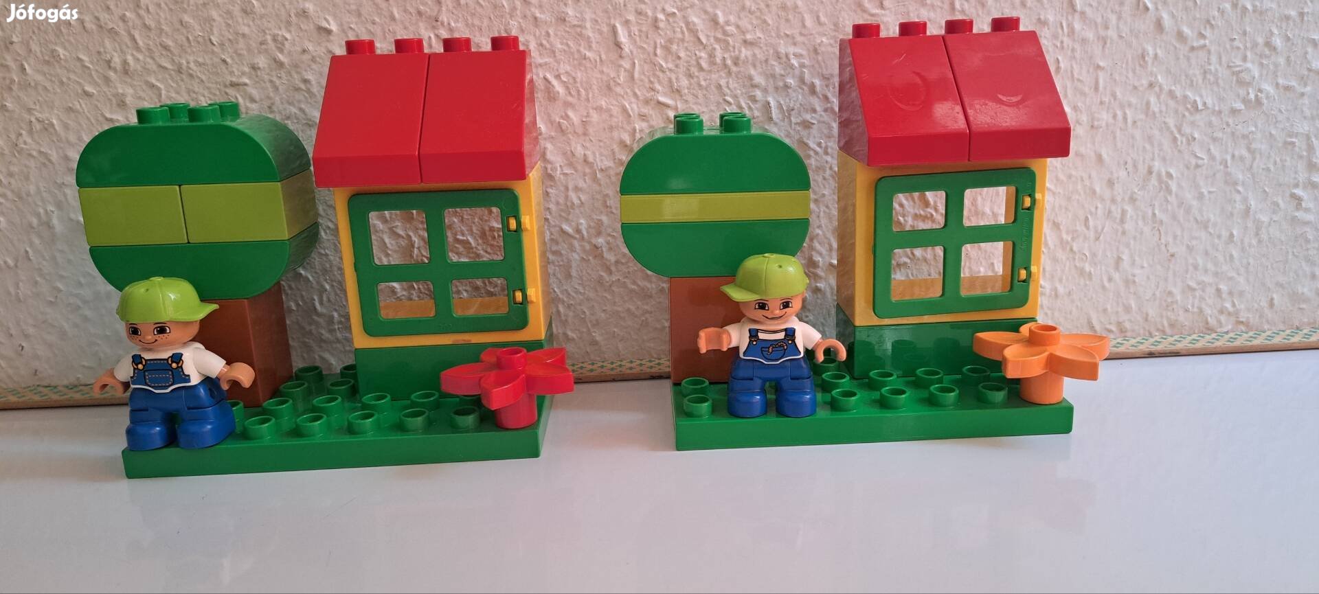 Lego duplo házikó +fa+fiú 