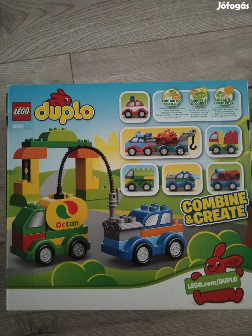 Lego duplo jármű szett 