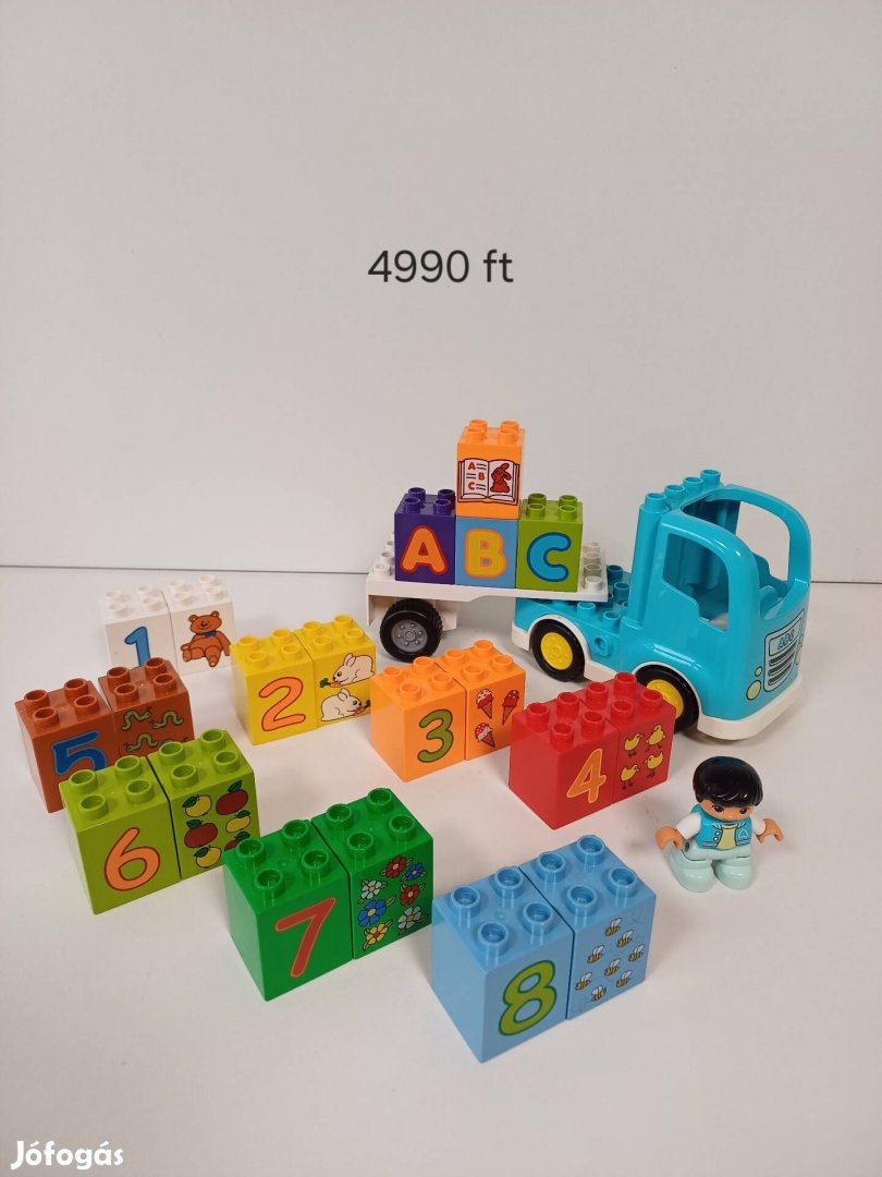 Lego duplo készségfejlesztő járművek