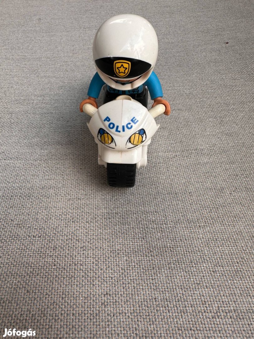 Lego duplo motoros rendőr