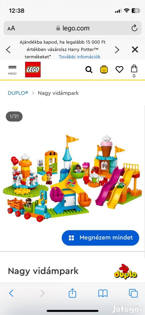 Lego duplo nagy vidámpark