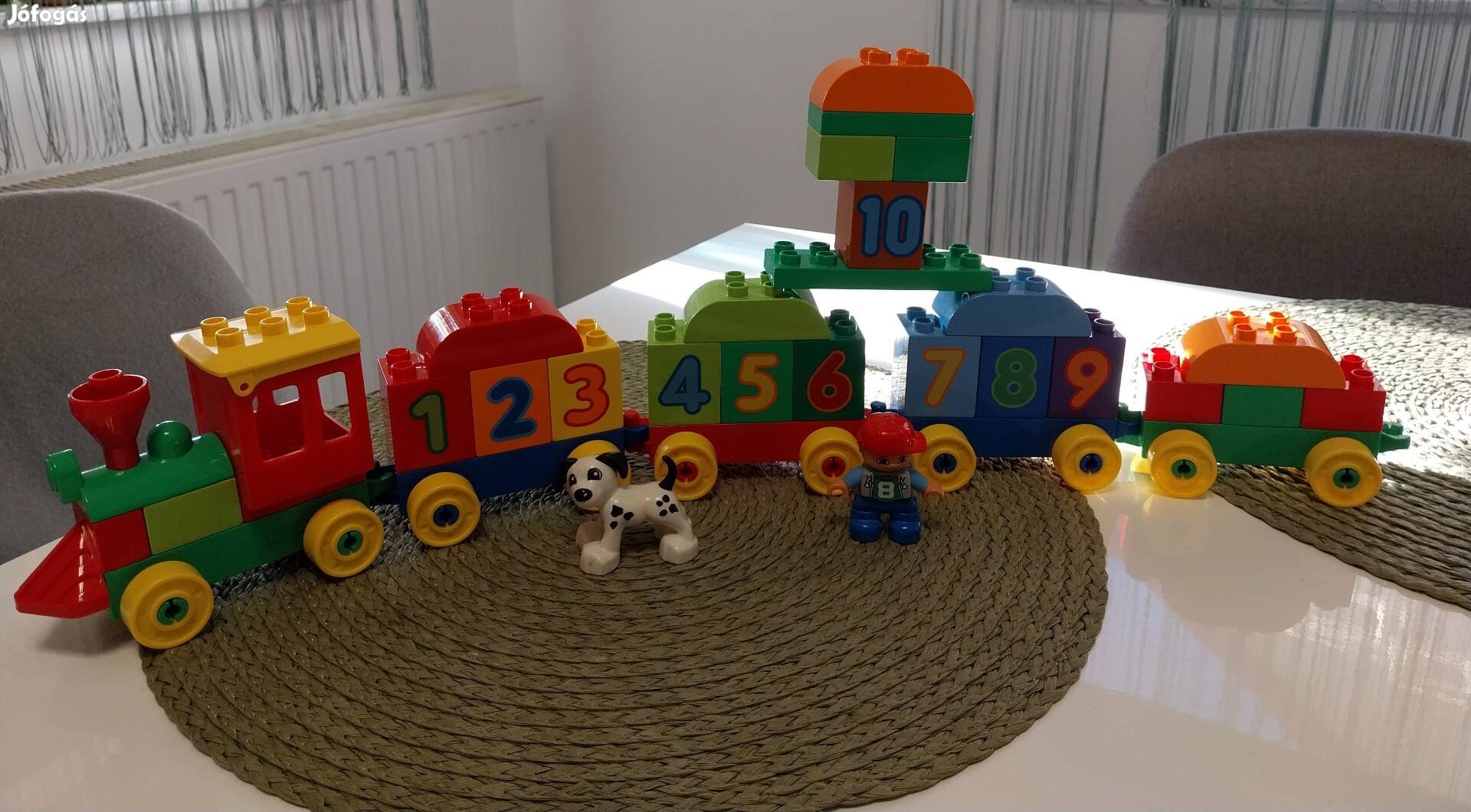 Lego duplo számvonat plusz elemekkel 