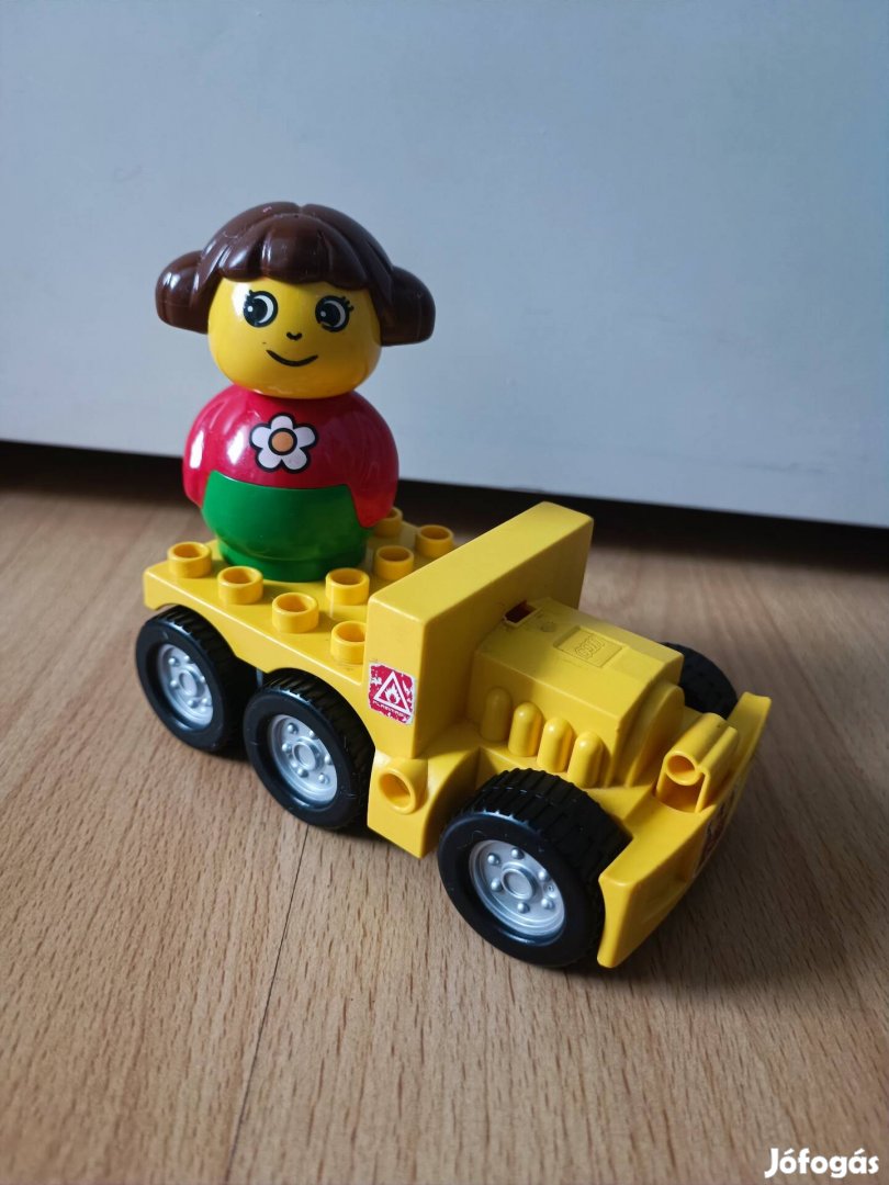 Lego duplo szett : autó és kislány játék