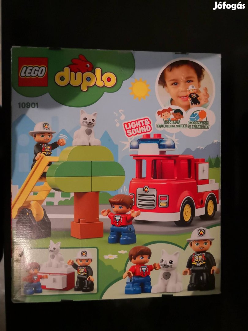 Lego duplo tűzoltó autó 