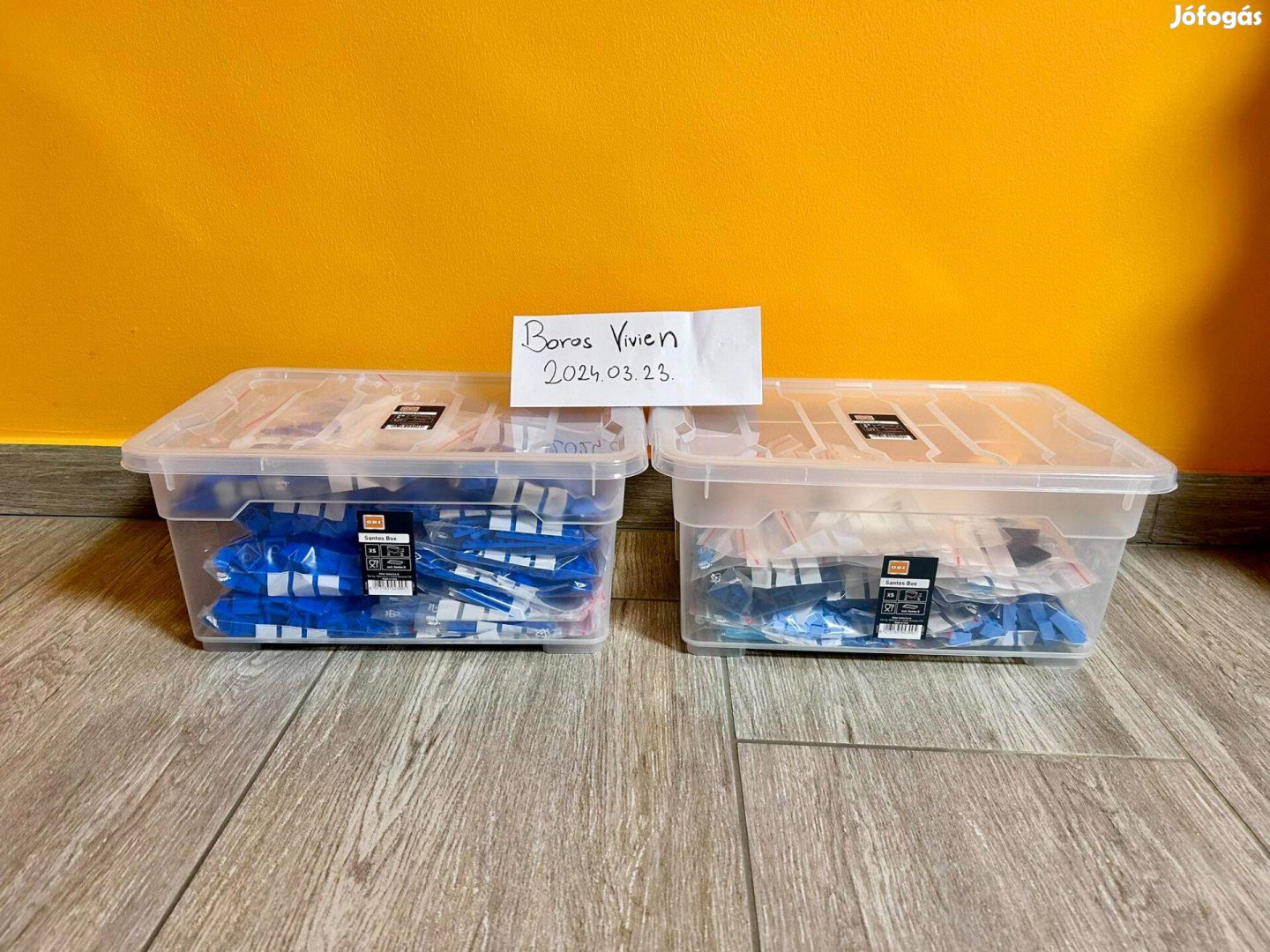 Lego elemek, kockák - Kék, türkiz, viágoskék, sötétkék (válogatott)