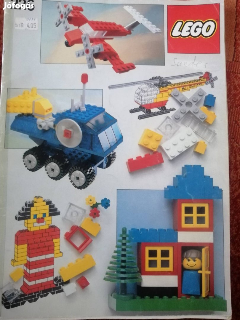 Lego építési füzet  könyv 226