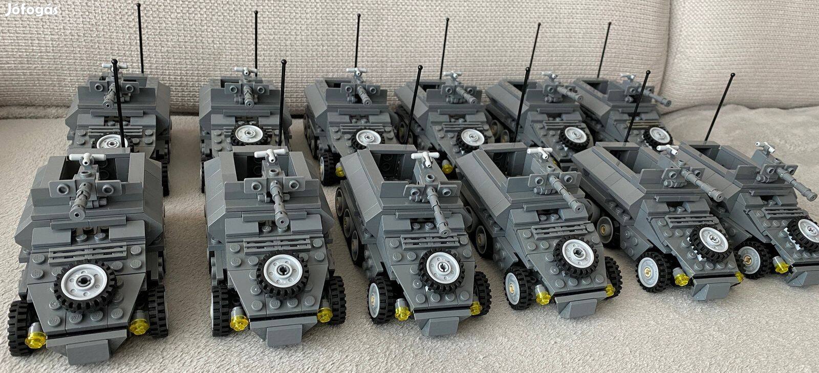 Lego eredeti harckocsi egyedi gyűjtemény II. világháborús