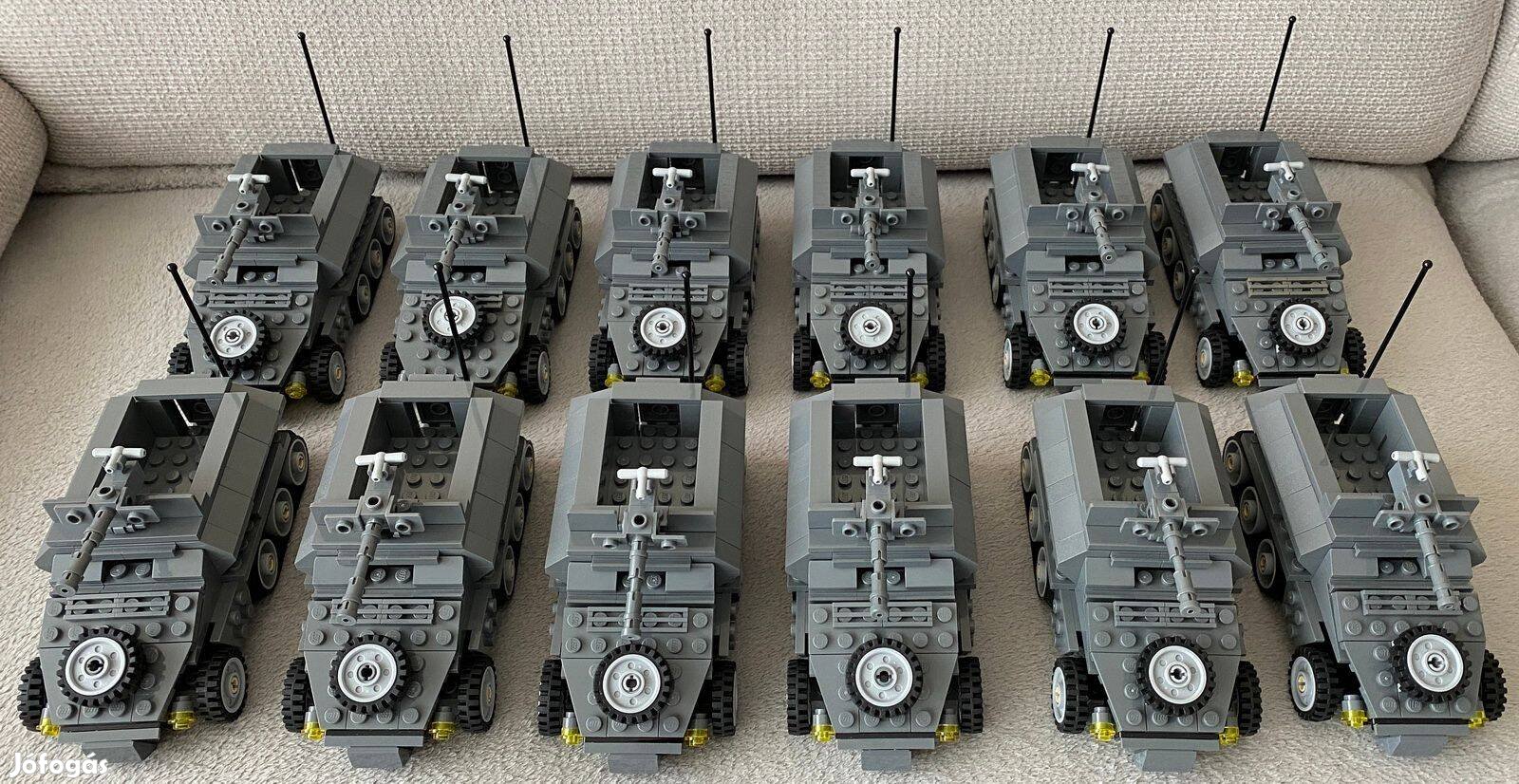 Lego eredeti harckocsi egyedi gyűjtemény II. világháborús